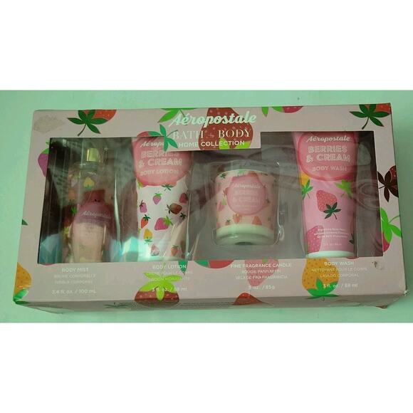 Aeropostale Juicy Watermelon by Aeropostale, 4 Piece Spa Collection